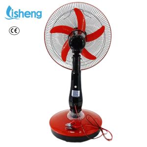 Buy cheap Solar AC / DC Rechargeable Solar Fan 12V / 220V With Adapter from wholesalers