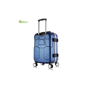 Buy cheap Embossed ABS PC Travel Luggage Bag With Aluminium Frame from wholesalers