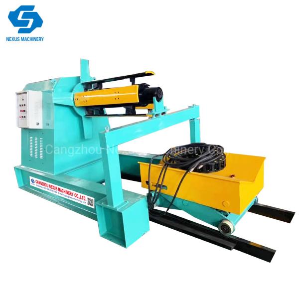 Quality                  Hydraulic/Electric Uncoiler/Manual Decoiler Machine with Coil Car              for sale
