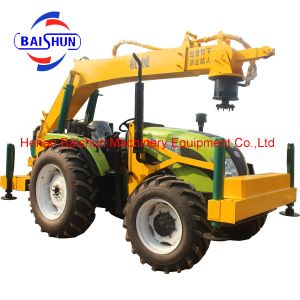 Buy cheap Electrical Installing Trenching Screw Piles Piling Machine Pole Erection Machine from wholesalers