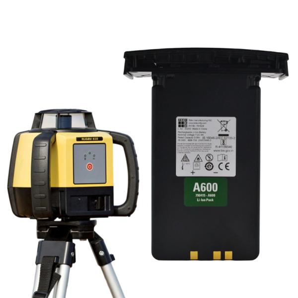 Compatible with Leica laser levelling instruments: Battery A600, Charger A100,