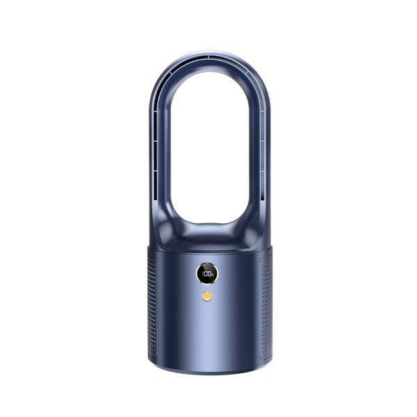 HEBRONFAN Bladeless Mini Fan Handheld Air Cooler USB With Three Color For