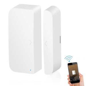 Buy cheap Tuya Smart Home Voice Control Wireless Portable Wifi Or Zigbee Door Sensor By Google Home And Alexa from wholesalers