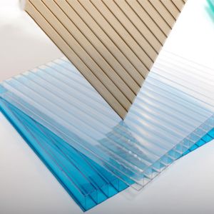 Buy cheap 2.1m*6/5.8m Size Makrolon Hollow Core Polycarbonate Sheet 10mm Thickness from wholesalers