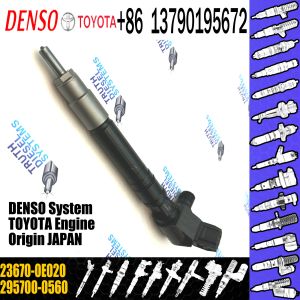 Buy cheap Common Rail Fuel Injector 295700-0560 23670-0E020 For Toyota Hilux 2GD-FTV from wholesalers