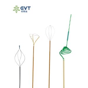 China Four Wire Zero Tip Nitinol Basket Interceptor Type Coil With Detachable Handle on sale