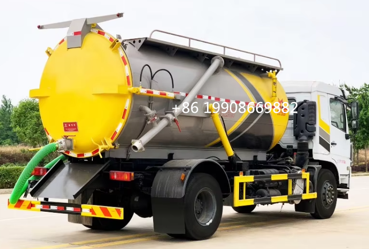 Buy cheap Dongfeng 4x2 Driver 10000L Sewage Suction Truck from wholesalers