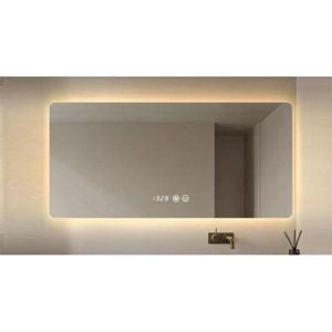 Buy cheap High Durability Make Up Mirrors Light Touch Mirror For Bathroom Irregular Decorative from wholesalers