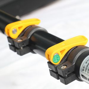 Buy cheap Customized Solar Panel Washing Brush with Adjustable Head and Water and Electricity Parallel Pipe from wholesalers