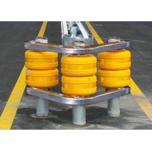 Buy cheap Modular Design Cushion Rolling Road Barrier For Intersection Crossing Road product