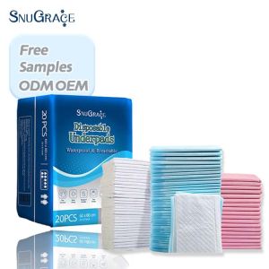 Buy cheap Super Absorbent Incontinence Under Pad Bed Disposable Urine Pads with Fluff Pulp from wholesalers