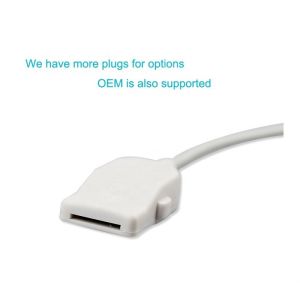 Buy cheap TPU SpO2 Adapter Cable CE Certification And Gray Reusable Sensor spo2 extension cable from wholesalers