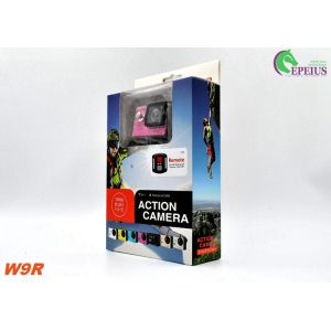 Diving 170° Lens Wide Angle Action Camera , Ultra HD WiFi Motorcycle Helmet