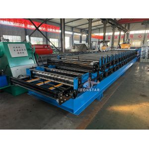 Buy cheap 5 rib and 6 rib trapezoidal sheet double layer roll forming machine in Hungary from wholesalers