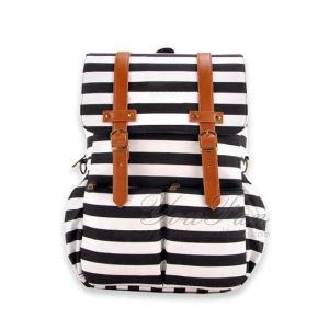 Buy cheap Unisex Canvas Diaper Bag Backpack leather canvas diaper bag from wholesalers