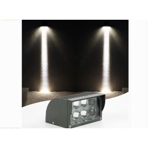 Buy cheap 24W LED Beam Wall light spot light ultra long distance outdoor waterproof light column Roman column super bright outdoor from wholesalers