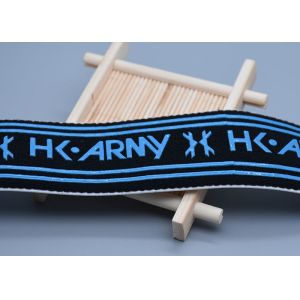 Buy cheap 40mm Cotton Non Slip Elastic Band With Printed Silicone Logo from wholesalers