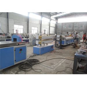 Double Screw Door Frame WPC Profile Production Line Omron Temperature Control