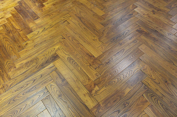 Quality rustic antique old look solid wood parquet for sale