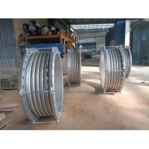 Metal Bellows Packless Expansion Joints With Carbon Steel Flange Connection