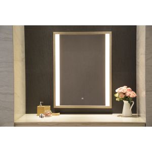 Buy cheap Modern Touch Screen LED Smart Wall Mounted Custom Shape Bathroom Mirror For Hotel Home from wholesalers