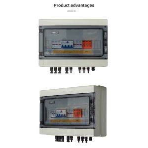 Buy cheap 1000v Solar Plastic 3 In 1 Out Pv Combiner Box from wholesalers