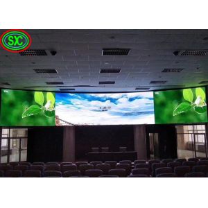 Buy cheap Giant Video Wall LED Panel Screen P2 P3.91 Indoor Advertising Curved Box indoor full color led display from wholesalers