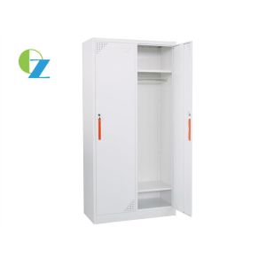 Buy cheap 900MM Width Office Steel Office 2 Lockers With Red Steel Handle from wholesalers