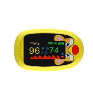 1BPM Resolution Finger Pulse Oximeter With 2 AAA Batteries