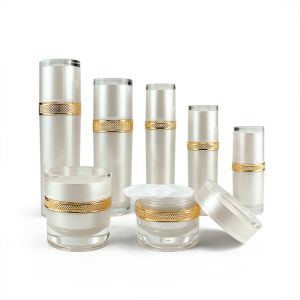 Buy cheap 50ml 100ml 120ml Plastic Cosmetic Jars Acrylic Cream Container from wholesalers