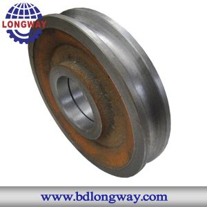 Buy cheap high quality cast iron casting pulley from wholesalers