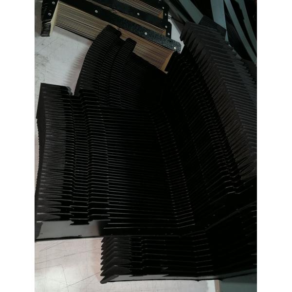 Buy cheap high quality heat- sealed machine cover bellows , way covers for linear rails made with fabric +pvc from wholesalers