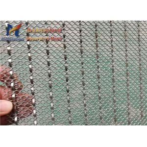 Cladding Architectural Woven Metal Mesh 4m Titanium Coated