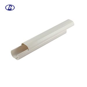China 150mm A/C Pipe Cover Split Air Conditioner Pipe Cover White PVC Decorative Duct on sale