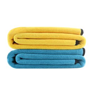 Buy cheap super absorbent Fiber Thicken Winter Dog Bathrobe Towel With Pockets For Big Dogs Quick Dry from wholesalers