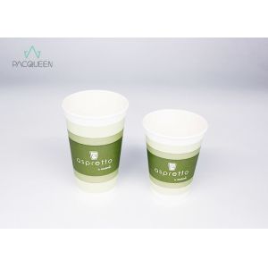 Buy cheap Extra Protection Coffee Paper Takeaway Cups With Additional Sleeves from wholesalers