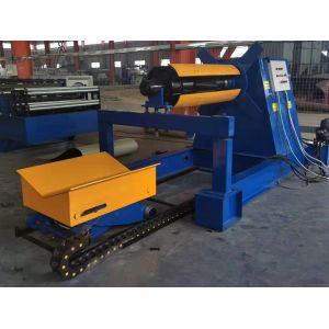 5t Hydraulic Uncoiler Fully Automated Decoiler Machine High Speed