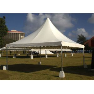 Buy cheap 4M * 4M Pagoda Shape Event Tent With 80-100km/h With Wooden Floor from wholesalers