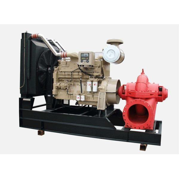 Quality 350GPM cummins diesel engine fire pump set 200hp horizontal stainless impeller water Irrigation for sale
