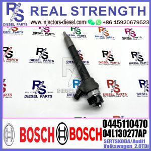 Buy cheap Common Rail Fuel Diesel Injector 0445110470 04L130277AP/BB for SERT/SKODA/Audi/Volkswagen 2.0TDI/1.6TDi Engine from wholesalers