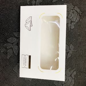 Buy cheap Gathe Underwear Recycled Cardboard Gift Packaging Box With Window from wholesalers