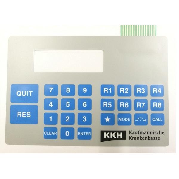 Buy cheap Double Tail Custom Tactile Membrane Switch With 3d Digital Printing from wholesalers