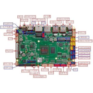 RK3576 Commercial Display Linux Motherboard With 8K Video Output And Multi