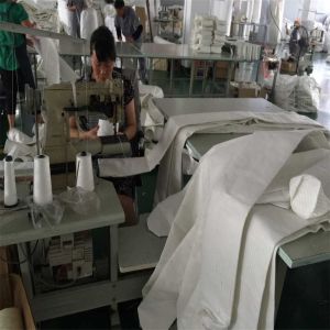 Nonwoven Dust Industrial Filter Bags PTFE Membrane PPS P84 Fms