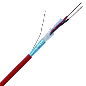 Buy cheap 2 Cores Fire Alarm Cable Screened Heat Resistant UL Listed FPLR FPLP from wholesalers