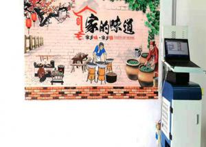 China PNG Image 120W 30sqm/h CMYK Wall Mural Printing Machine on sale