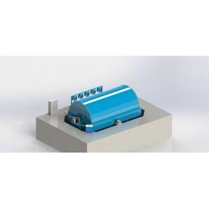 Buy cheap PLC Control System and Hot Air Circulation Heating Method Plastic Water Tank Making Machine for Customizable Production from wholesalers