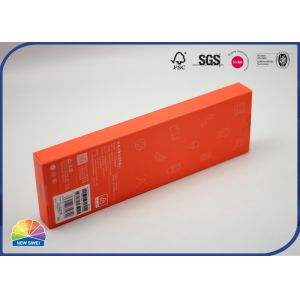 Customized Foldable Paper Carton With Glossy / Matte Lamination Surface