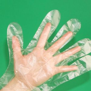 Buy cheap Thick Eco Friendly Disposable Gloves , Disposable Transparent Gloves For product