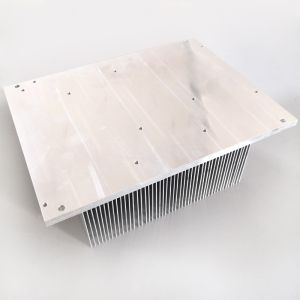 China Silver Practical Rectifier Heat Sink , Rustproof Aluminum Heat Sink Fins on sale